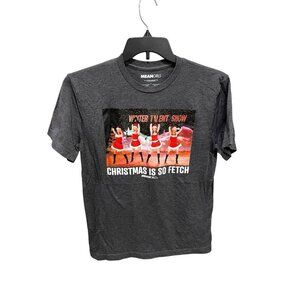 Men's Small Mean Girls T-Shirt Christmas Is So Fetch Short Sleeve Tee Mens